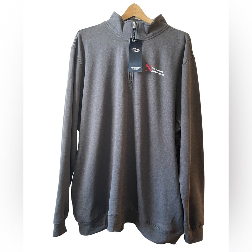 Charles River Apparel Unisex-Adult's Crosswind Quarter Zip, Size XX-Large